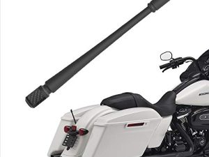 Rydonair Antenna Compatible with Harley Davidson 1998-2023 | 7 inches Flexible Rubber Antenna Replacement | Designed for Optimized FM/AM Reception