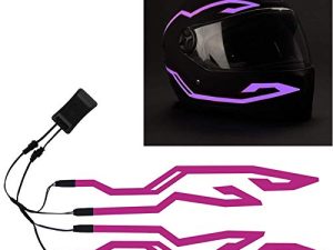 4PCS Upgrade Rechargeable Motorcycle Helmet Light
