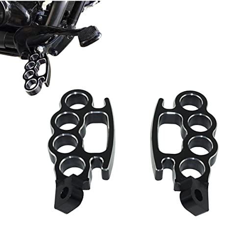Taruimoo Motorcycle Footpegs Passenger Footpegs Compatible with Harley Davidson models Taruimoo Motorcycle Footpegs Passenger Footpegs Compatible with Harley Davidson models