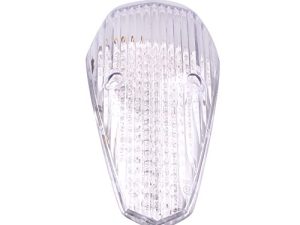 Mallofusa Motorcycle Integrated Taillight LED Brake Tail Light Compatible for HONDA SHADOW AERO 750 2004 2005 2006 2007 Clear Len