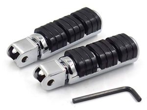 XKH- Motorcycle Front Foot Peg Compatible with Honda VTX 1800 C/F Models Shadow 1100 Sabre Aero 750 Magna 750 Honda Fury [B01G80OXBC]