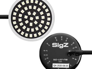 Rogue Rider Industries - Front Motorcycle LED Light Kit w/ White Running Lights & Amber Turn Signals (1157) - BLACK LABEL SPECIAL EDITION - REPLACEMENT LIGHTS FOR HARLEY DAVIDSON SigZ