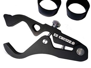 CherryPic Junction Heavy Duty EZ Cruize V-2.0 - Motorcycle Cruise Control - Universal Throttle Assist - Wrist/Hand Grip Lock Clamp - Bigger and Better (Black)