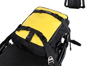 Rhinowalk Motorcycle Tail Bag 10L Motor Pannier Bag Motor Travel Luggage Motorbike Rear Rack Trunk Storage Bag Professional Motorcycle Accessories-Yellow