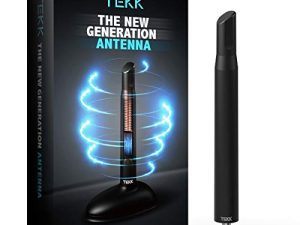 TEKK Short Antenna Compatible with 1998-2023 All Family Series Touring Electra Road Glide Street Glide Ultra Classic Model Motorcycles | Designed for Optimized FM/AM Reception | 4.8 Inches