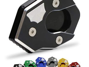 Motorcycle Kickstand Extender Foot Side Stand Extension Pad Support Plate For Kawasaki Z650 Z900 Z1000 Z1000SX ER-6N ZX6R ZX10R