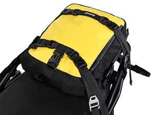 Rhinowalk Motorcycle Tail Bag 10L Waterproof Motor Pannier Bag Motor Travel Luggage Motorbike Rear Rack Trunk Storage Bag Professional Motorcycle Accessories-Yellow