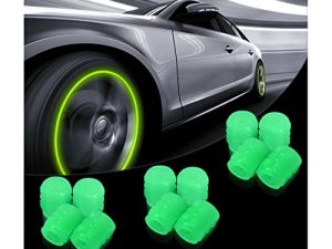 Fluorescent Car Tire Valve Stem Caps