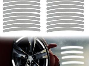 20 Pack Reflective Rim Stripe Decals