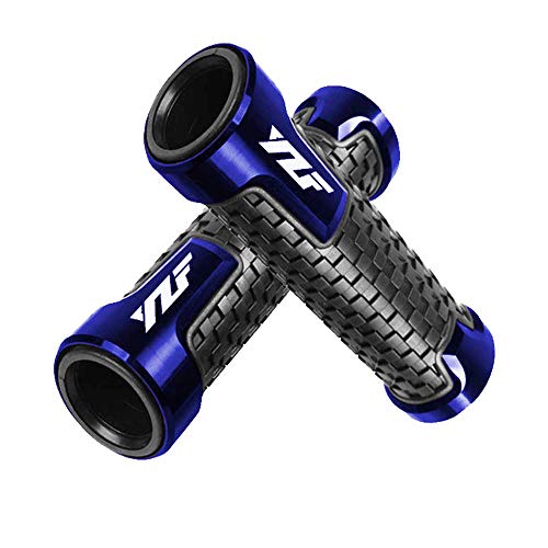Motorcycle Non Slip Handlebar Grips 7/8" 22mm Rubber Handle Grips For YZF 600R R1 98-19 R3 15-19 R6 99-19 R125 08-19 R6S 06-09 R25 14-19(Blue) Motorcycle Non Slip Handlebar Grips 7/8" 22mm Rubber Handle Grips For YZF 600R R1 98-19 R3 15-19 R6 99-19 R125 08-19 R6S 06-09 R25 14-19(Blue)