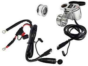 EKLIPES EK1-110 Cobra Chrome Ultimate Motorcycle USB Charging System