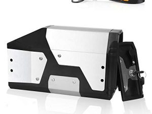 LKV R1200GS Tool Box Motorcycle Left Side Bracket with Stainless Steel Case Replacement for BMW R1250GS LC ADV Adventure F750 F850