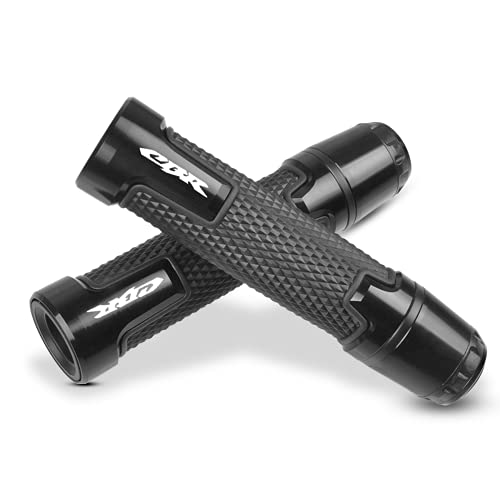 7/8'' 22mm Motorcycle CNC Aluminum Powersports Handlebar Grips with Grip Ends Fit For CBR500 CBR1000RR CBR1100XX CBR125 CBR250 CBR300R CBR400RR CBR450SR CBR600RR CBR600F CBR900RR CBR954RR Black 7/8'' 22mm Motorcycle CNC Aluminum Powersports Handlebar Grips with Grip Ends Fit For CBR500 CBR1000RR CBR1100XX CBR125 CBR250 CBR300R CBR400RR CBR450SR CBR600RR CBR600F CBR900RR CBR954RR Black