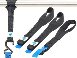 valonic FALCON - soft loop tie down straps - 4 pack