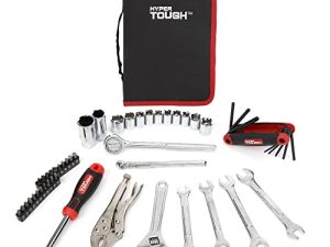 Hyper Tough Ht 51-piece Auto And Motorcycle Tool Kit