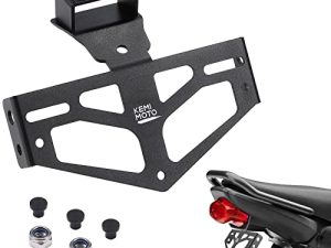 KEMIMOTO Motorcycle Compatible with 2022 Navi Fender Eliminator Kits Motorcycle License Plate Bracket Holder Compatible with Navi 2022 Tail Tidy