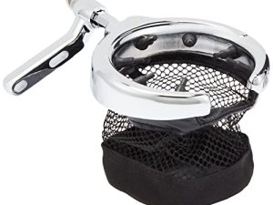 Kuryakyn 1462 Motorcycle Handlebar Accessory: Universal Drink/Cup Holder with Mesh Basket for Clutch/Brake Perch Mount