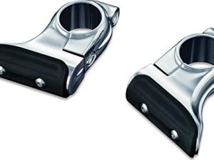 Kuryakyn 7615 Motorcycle Accessory: Universal Toe Rest Cruise Pegs for Motorcycles with 1-1/4" Round Engine Guards