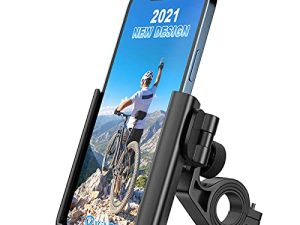 visnfa Upgraded Bike Phone Mount Anti Shake and Stable 360¡ã Rotation Adjustable Universal Bike Accessories/Bike Phone Holder for Any Smartphones GPS Other Devices Between 3.5 and 7.0 inches