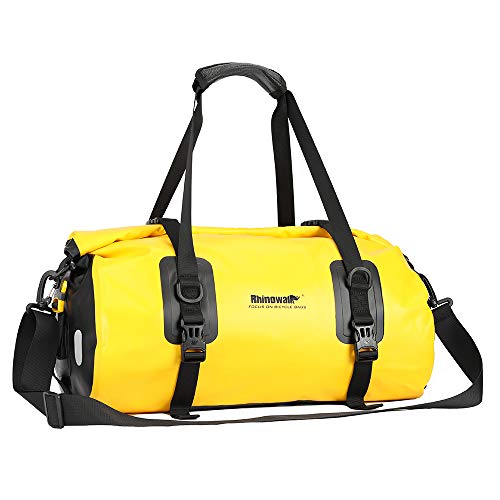 Rhinowalk Motorcycle Tail Bag 20L Waterproof Duffle Bag Motor Travel Luggage Motorcycle Seat Bag Motorbike Rear Rack Trunk Bag for Camping Rhinowalk Motorcycle Tail Bag 20L Waterproof Duffle Bag Motor Travel Luggage Motorcycle Seat Bag Motorbike Rear Rack Trunk Bag for Camping