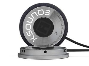 I A S U S Premium Audio Motorcycle Helmet Speakers Work with Most Helmet Comms with Earbud Ports - The XSound 3 Drop in Helmet Headphones Speaker Kit Includes Accessories for a Quick Install