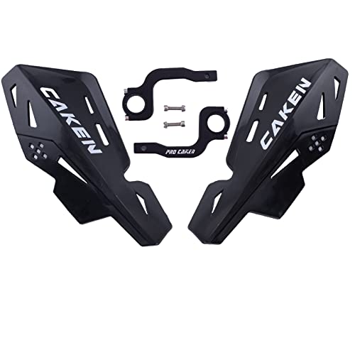 PRO CAKEN Universal 7/8" 22mm and 1 1/8" 28mm Handle Bar Hand Guards CNC Bracket for Dirt Bike Motocross ATV for SX SXF EXC XCW-Black PRO CAKEN Universal 7/8" 22mm and 1 1/8" 28mm Handle Bar Hand Guards CNC Bracket for Dirt Bike Motocross ATV for SX SXF EXC XCW-Black