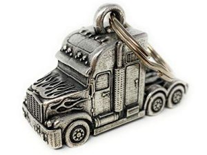 Bravo Bells Semi Truck Bell - Motorcycle Bell Accessory or Key Chain for Good Luck on the Road