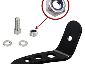 FOVPLUE Motorcycle Kickstand Extension Fit for Harley Touring Road King Street Glide FLHX FLHR CVO Ultra 1991-2022 Black