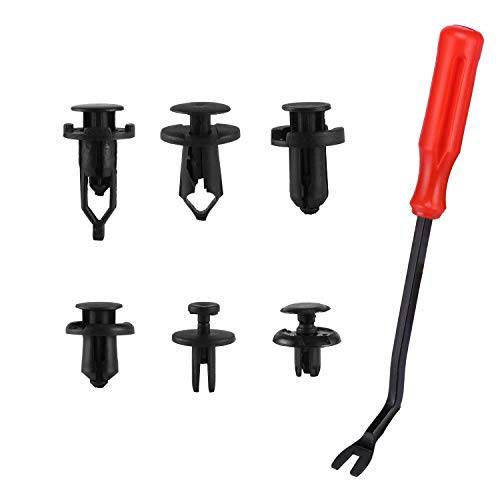 LivTee 120pcs Retainer Clips Push Type Fasteners 6.3mm 8mm 9mm 10mm Expansion Screws Replacement Kit Bumper Push Rivet Clips with Remover Tool fit for GMC Ford Toyota Honda Chrysler Acura LivTee 120pcs Retainer Clips Push Type Fasteners 6.3mm 8mm 9mm 10mm Expansion Screws Replacement Kit Bumper Push Rivet Clips with Remover Tool fit for GMC Ford Toyota Honda Chrysler Acura