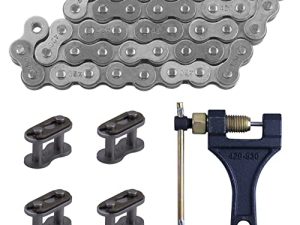 CNCMOTOK 420 Jackshaft Chain 42Link+ Chain Breaker
