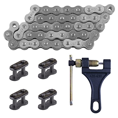 CNCMOTOK 420 Jackshaft Chain 42Link+ Chain Breaker CNCMOTOK 420 Jackshaft Chain 42Link+ Chain Breaker