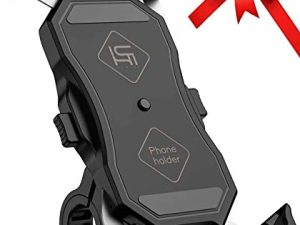 One Touch Bike phone mount phone holder for bike＆motorcycle bike phone holder bike phone mount holder bike cell phone holder cell phone holder for bike for iPhone X/XR/XS MAX/8/7/6 Plus 4.7"-6.8"