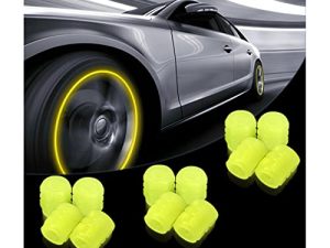 Fluorescent Car Tire Valve Stem Caps