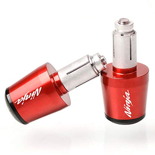 7/8" 22mm CNC Alu Motorcycle Handlebar Grips Ends Caps Fit For Ninja 650 1000SX ZX6R ZX9R ZX10R ZX12R ZX14R ER6F ER6N Red 7/8" 22mm CNC Alu Motorcycle Handlebar Grips Ends Caps Fit For Ninja 650 1000SX ZX6R ZX9R ZX10R ZX12R ZX14R ER6F ER6N Red