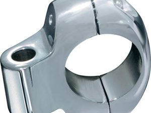 Kuryakyn 1420 Motorcycle Handlebar Accessory: Universal Mount Clamp for Motorcycles with 1" Diameter Bars (Accepts 5/16" Mounting Hardware)