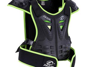 JIAJUN Children Bicycle Motorcycle Armor Armor Vest Back Protector Men's Armored Street Racing Motorcycle Jacket
