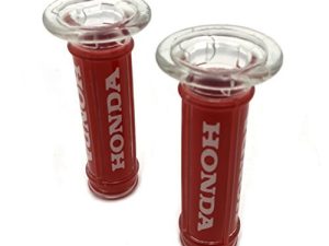 XKMT-Sport Bike Dirt Bike Grips Gel Red Replacement Compatible With APRILLA BMW DUCATI TRIUMPHYAMAHA KAWASAKI SUZUKI Polaris Offroad DIRT BIKE(7/8" LEFT 1" RIGHT) [B017QV929K]