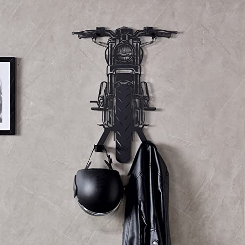 UNIQ GHUDS Black Helmet Holder Wall Mount Unique Design UNIQ GHUDS Black Helmet Holder Wall Mount Unique Design