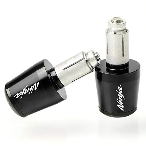 7/8" 22mm CNC Alu Motorcycle Handlebar Grips Ends Caps Ends Caps Fit For Ninja 650 1000SX ZX6R ZX9R ZX10R ZX12R ZX14R ER6F ER6N Black 7/8" 22mm CNC Alu Motorcycle Handlebar Grips Ends Caps Ends Caps Fit For Ninja 650 1000SX ZX6R ZX9R ZX10R ZX12R ZX14R ER6F ER6N Black