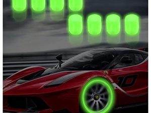 KIFIDAN Luminous Valve Wheel Cover Tire Valve Stem for Car