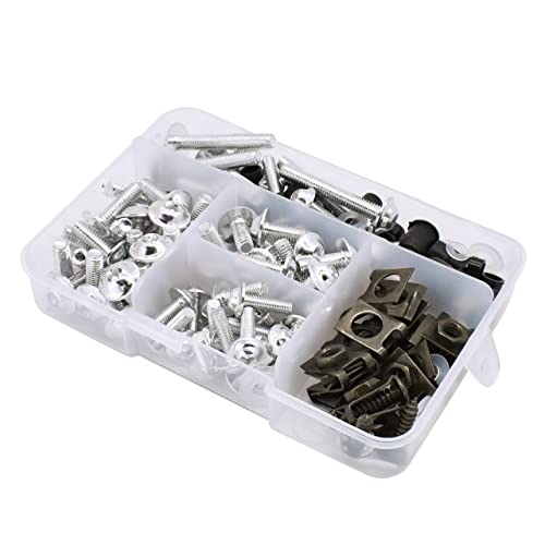 Universal Motorcycle Fairing Screws Windscreen Aluminium Screw Body Spring Bolts Nuts Kit For Yamaha Kawasaki Suzuki BMW etc Silver Universal Motorcycle Fairing Screws Windscreen Aluminium Screw Body Spring Bolts Nuts Kit For Yamaha Kawasaki Suzuki BMW etc Silver