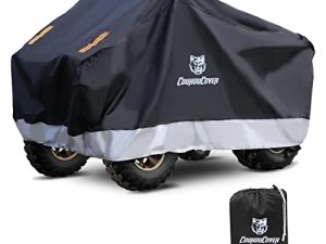 CoukouCover Black Silver ATV Cover