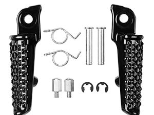 Motorcycle Front Footrests Foot Pegs Pedal Fits for HONDA CBR600RR 2003-2019