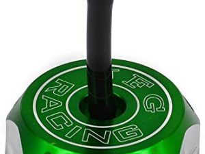 CNC Aluminum Gas Fuel Tank Cap Cover With Breather Valve Air Vent Hose Tube For XR CRF 50 XR50 CRF50 style and clone chinese pit bike Dirt Pit Bike Green