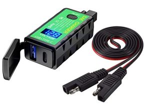 YONHAN Motorcycle USB Charger SAE to USB Adapter