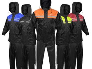 ALPHA CYCLE GEAR RAIN SUIT (ORANGE