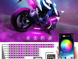 8pcs Motorcycle underglow LED Light Kit
