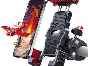 Sanosan One-Push Motorcycle Phone Mount