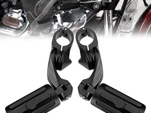 KEMIMOTO Motorcycle Black Highway Pegs