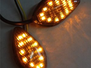 SMT- Smoke Led Flush Mount Turn Signal Compatible With Honda Cbr 919 600 F3/F4/F4I 600Rr 1000Rr [B00V2ZQ78Q]
